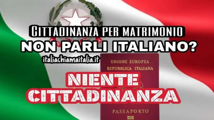 Для получения итальянского гражданства нужно говорить на итальянском языке