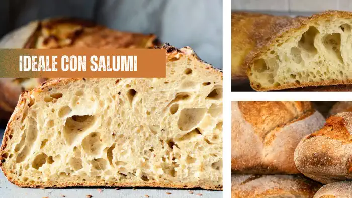 Этот хлеб производится по древнему и традиционному методу, который используют пекари провинции Матера
