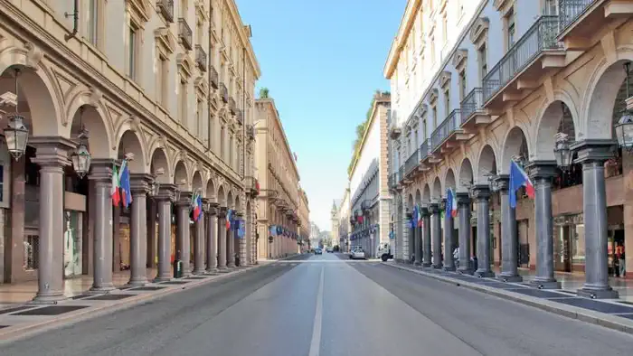 Район Via Roma где лучше жить в Турине