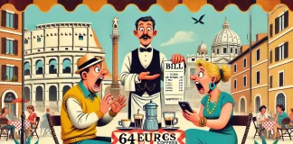 Завышенные цены в туристических районах Рима: Как не переплатить за обычный кофе? 64 евро за кофе в Риме: Что случилось и как избежать завышенных цен?