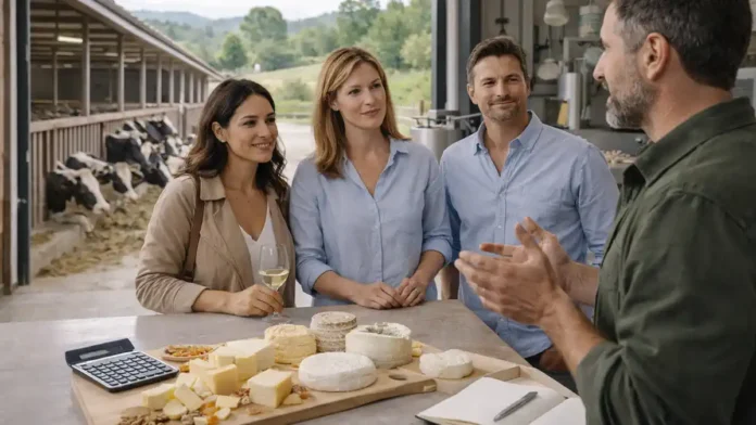 Экскурсия на молочную ферму в Италии