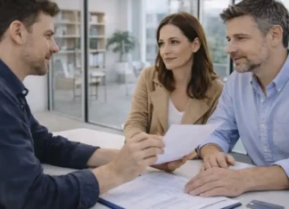 Воссоединение семьи в Италии 2024-2026: новые сроки, проверки жилья и что делать заявителю Воссоединение семьи в Италии: документы и новые правила Нейтральная сцена консультации по документам в Италии, без логотипов и текста