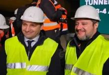 Метро 2 в Турине: последние новости и перспективы Сальвини и Ло Руссо Строительство линии метро 2 в Турине судьбоносные строители на первом плане