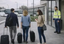 Новый автобусный терминал Rebaudengo в Турине: сроки, метро 2 и шанс купить жилье до роста цен Новый автобусный терминал Rebaudengo Fossata в Турине и будущая пересадка на метро 2 Дневной Турин, северные кварталы у станции Rebaudengo Fossata, современная городская инфраструктура, акцент на транспортный узел и аккуратную городскую среду без толпы