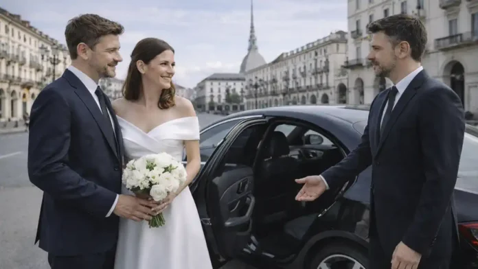 Аренда авто на свадьбу в Турине с водителем: Porsche Panamera и Mercedes E-Class Премиальное свадебное авто в Турине, подача и водитель, идеальный фон для фотосессии и комфортного маршрута между локациями