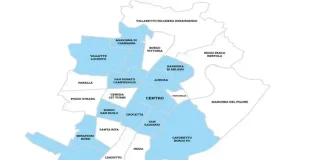Турин на карте Италии: транспорт, ZTL и достопримечательности в одном месте Карта Турин Пьемонт Италия районы Турина Турин на карте Италии с отмеченными достопримечательностями и линиями транспорта изображение карты Турина на фоне Италии, с выделенным центром города, линиями метро и основными достопримечательностями, современный стиль