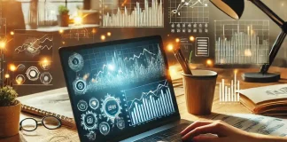 Как заработать больше в 2025 году: лучшие способы увеличить доход Человек за компьютером изучает инвестиционные стратегии для заработка онлайн