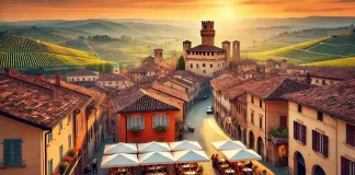 Альба (Alba), Пьемонт: город белых трюфелей, вина и комфортной жизни Вид на Альбу (Alba), Пьемонт – город белых трюфелей, вина и гастрономии