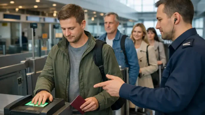 ees-granica-es.webp EES в Европе 2025: биометрия и новые правила въезда Обложка к гиду о системе EES в ЕС: биометрическая регистрация на границе, учет въезда и выезда и советы для поездок в Италию