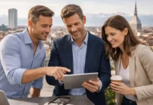 Инвестиции в Турин в 2026 году: куда вкладывают деньги, перспективы и риски Инвестиции в Турин: недвижимость и бизнес в 2026 году Современный Турин, деловой район и жилые кварталы как символ инвестиционного потенциала города.