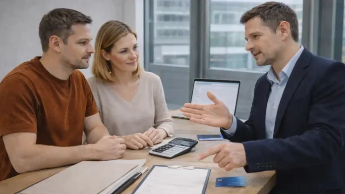 Как платить меньше налогов в Италии: документы, вычеты и консультация Современная сцена в Италии, где человек проверяет документы и планирует вычеты