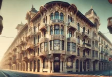 Архитектурный стиль Liberty в Турине – столица итальянского модерна? Фасад дома в стиле Liberty в Турине с витражами, коваными балконами и орнаментальными деталями