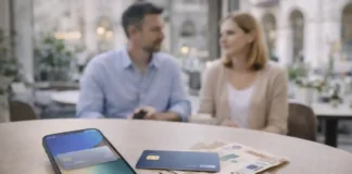 Цифровой евро в Италии: отменят ли наличные, когда введут и что это значит для вас Цифровой евро и наличные в Италии - сроки, лимиты, приватность Нейтральная современная сцена про повседневные платежи в Италии: смартфон с кошельком, банковская карта и наличные евро на столе