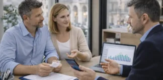 Лучшие компании Италии для работы: рейтинг 2025, крупнейшие работодатели и как устроиться Лучшие компании Италии для работы - рейтинг работодателей и поиск вакансий Деловая сцена в Италии: кандидаты обсуждают карьерные возможности и список работодателей на ноутбуке, спокойная современная офисная атмосфера