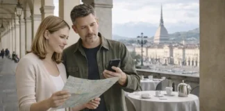 Маршрут по Турину за 2-3 дня: что посмотреть, где гулять и где поесть Маршрут по Турину на 2-3 дня - прогулка по центру и вид на город Пешеходная прогулка по историческому центру Турина, аркады, уютные улицы и панорамный вид на город в ясный день