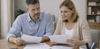 Проверка банковских операций в Италии: почему налоговая спрашивает про ваш счет и как отвечать правильно Проверка банковских операций в Италии: запрос по счету и документы Современный офис в Италии, человек проверяет уведомление по банковскому счету и раскладывает документы для ответа