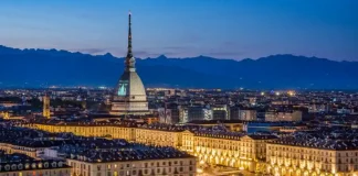 Что посмотреть в Турине за 2–3 дня – идеальный маршрут по городу Панорамный вид на центр Турина с холма Монте-дей-Капучини