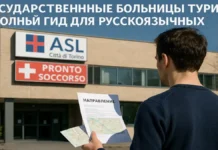 Государственные больницы Турина: полный гид для русскоязычных Госпиталь в Турине и русскоязычный пациент с картой и направлением в руках