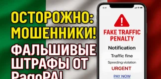 Осторожно: фальшивые штрафы от имени PagoPA — как не попасться на удочку мошенников в Италии Фальшивые штрафы в Италии 2025: мошенничество через PagoPA