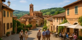 Пьемонт для пенсионеров: стоит ли переезжать? Пенсионеры наслаждаются жизнью в Пьемонте, Италия – прогулки, мягкий климат, комфортная старость