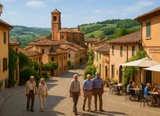 Пьемонт для пенсионеров: стоит ли переезжать? Пенсионеры наслаждаются жизнью в Пьемонте, Италия – прогулки, мягкий климат, комфортная старость