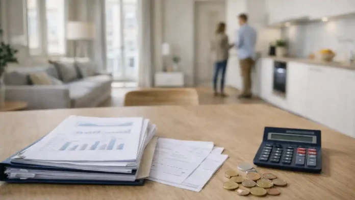 Вид сверху на многолюдную площадь в Италии с наложенной цифровой диаграммой о доходах