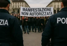 Декрет Безопасности Plus в Италии: что меняет новый закон о безопасности в 2025 году Полиция Италии на фоне запрета демонстраций и нового закона о безопасности Sicurezza Plus 2025