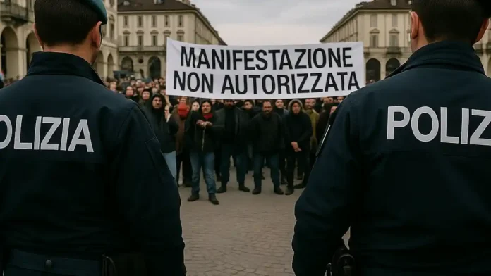 decret-sicurezza-plus-italia-2025-zaprety Полиция Италии на фоне запрета демонстраций и нового закона о безопасности Sicurezza Plus 2025