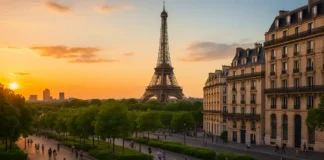 Где живётся лучше, чем в Италии? Город с высокими зарплатами всего в часе от Турина Вид на Париж при закате город с высоким качеством жизни и зарплатами