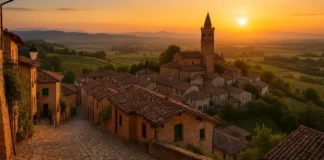 Самая красивая деревня Европы находится в Пьемонте Volpedo удивляет в 2025 году Volpedo самая красивая деревня Европы 2025