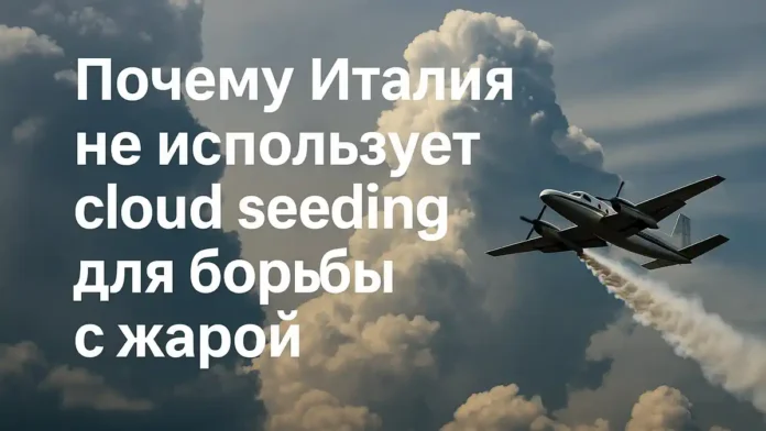 Cloud seeding в Италии почему страна отказалась от технологии засев облак
