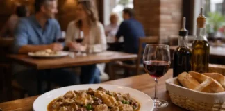 Finanziera (Финанцьера) в Пьемонте: что это за блюдо, какой вкус и где попробовать в Турине Finanziera в Турине - традиционное блюдо Пьемонта Подача финанцьеры в уютной траттории Турина, тёплый дневной свет, без текста и логотипов, реалистичная еда и атмосфера.