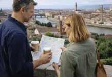 Самый красивый город Европы в 2025 году: почему Флоренция снова в топе Флоренция - самый красивый город Европы в 2025 году Панорама исторического центра Флоренции с рекой Арно и Понте Веккьо в мягком дневном свете