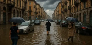 🌧 Ливневые дожди и наводнения в Италии 2025: от Милана до Турина Наводнения и ливневые дожди в Италии летом 2025 Затопленные улицы и реки Италии летом 2025: Милан, Ареццо, Турин и другие города