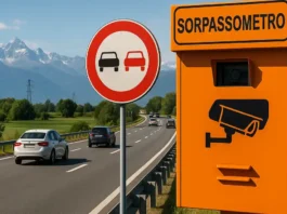 Sorpassometro новый прибор для контроля обгонов в Италии. Турин и Пьемонт готовятся к рекордным штрафам