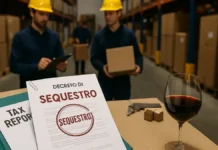 🚨 Теневая схема с рабочими в Турине: как не попасть в ловушку Рабочие в форме на складе, рядом документы с печатью «Sequestro», атмосфера расследования