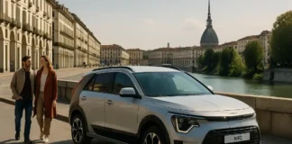 Kia Niro HEV GPL в Италии: как работает гибрид без розетки, 3 сценария после «покупки» и полный расчёт расходов с максимальной страховкой Kia Niro HEV GPL на улицах Турина - гибрид без розетки, экономия в городе, схема Scelta Kia и замена через 3 года