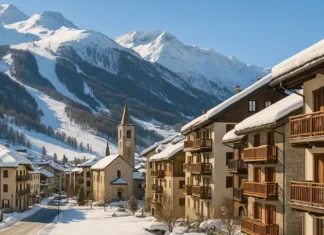 Бардонеккья рядом с Турином: горнолыжный курорт и летний отдых в Альпах Бардонеккья или Сестриере — что удобнее без машины. Гид для русскоязычных в Италии Бардонеккья зимой город и склоны в Альпах