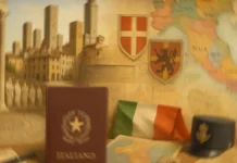 Плюральные итальянские идентичности до объединения страны: как рождалось чувство Италии Исторические идентичности Италии до объединения коллаж античности, Средневековья и Рисорджименто Фотореалистичный коллаж трёх эпох — античность, средневековые города и эпоха Рисорджименто. Чистый свет, исторический стиль, без лиц.