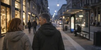 Преступность и безопасность в Италии в 2024-2025: что правда, а что политическая риторика Безопасность в Италии - вечерняя городская улица, спокойная атмосфера аналитике о безопасности в Италии: современный городской фон, естественный свет