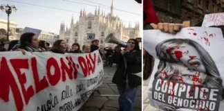 Протесты по всей Италии: что это значит для мигрантов, документов и бюрократии Протесты в Италии и возможные задержки в документах мигрантов Толпа протестующих на улице в Турине или Риме, полицейские кордоны и городской фон — акцент на влиянии уличной нестабильности на процедуры мигрантов.