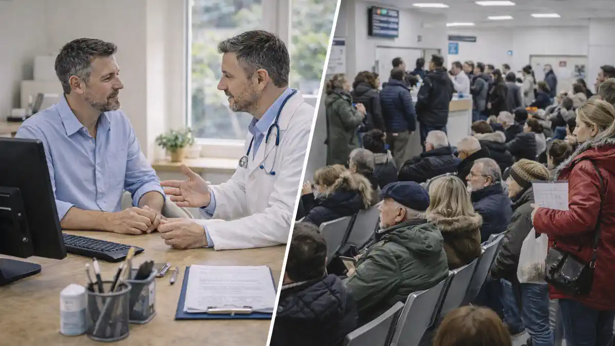 Проблема длинных очередей в приёмном покое в Италии 