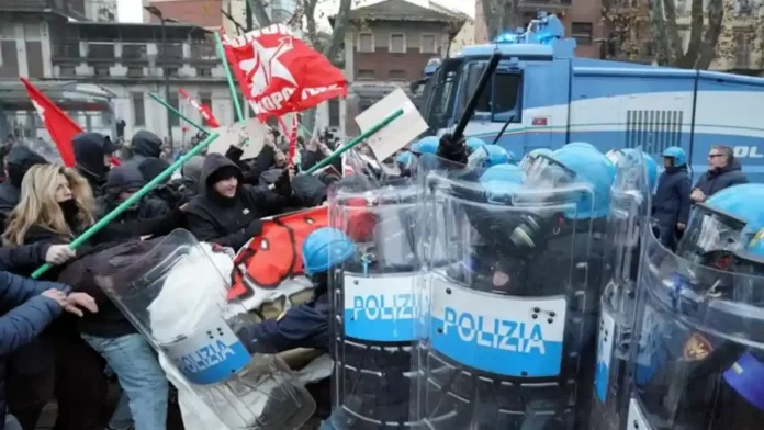 Турин аналитика: протесты, полиция, центр города