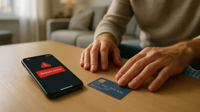 Банковская карта и заблокированный онлайн-банкинг — заморозка счетов в Италии в 2025 году