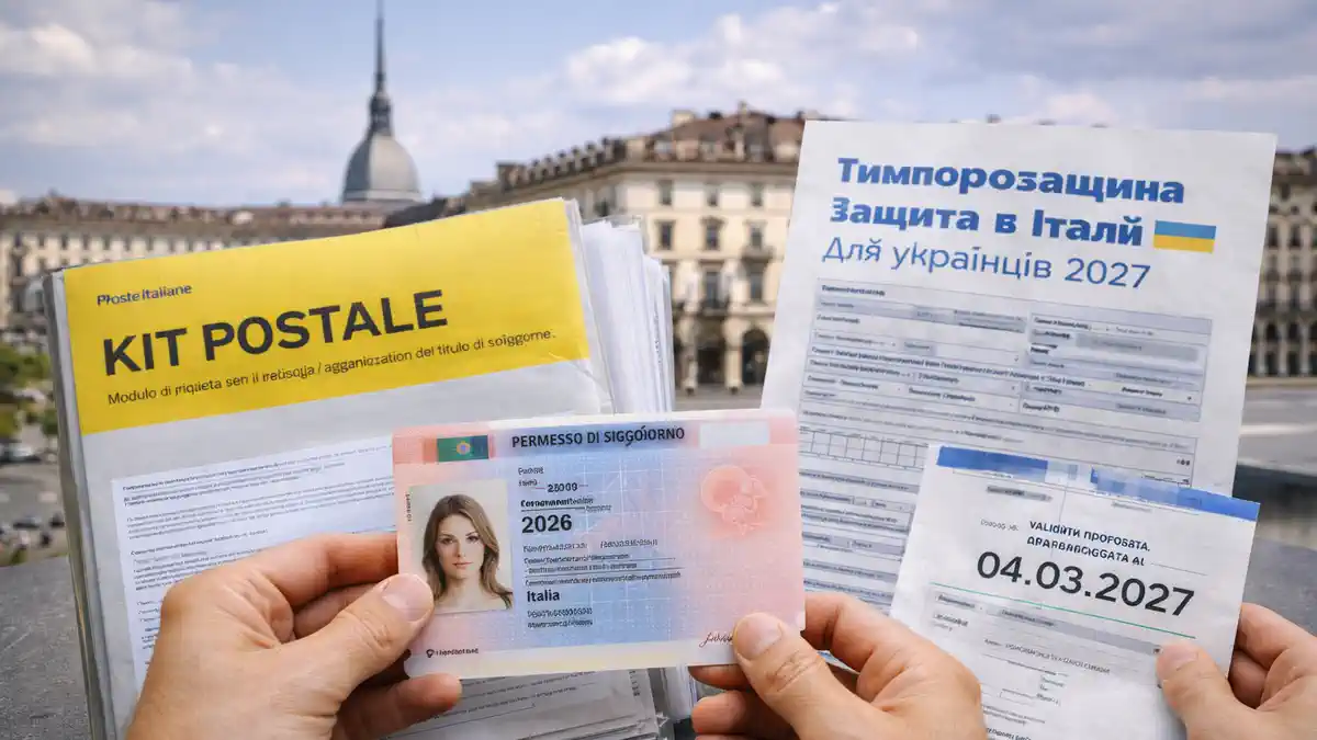 LiveToItaly Нейтральный визуал для хаба по продлению permesso и консультациям, без текста и брендов в кадре.