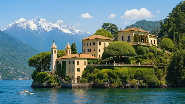Озеро Комо виллы, горы и романтика
