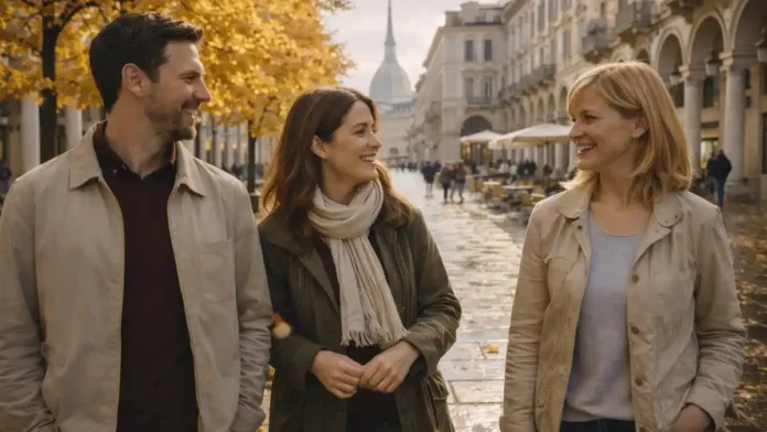 turin-v-oktyabre Турин в октябре - золотая осень в центре, прогулки и уютная атмосфера Октябрьский Турин днём: мягкий свет, золотая листва, люди гуляют по центру, без толпы и суеты, ощущение комфортного межсезонья