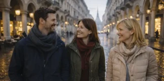 Турин в январе: зимний город без суеты, огни, музеи и планы на год Турин в январе - зимние улицы, огни и уютные кафе Январский Турин вечером: мягкий свет витрин, уютные исторические улицы центра, люди в тёплых куртках, ощущение спокойного города без толпы