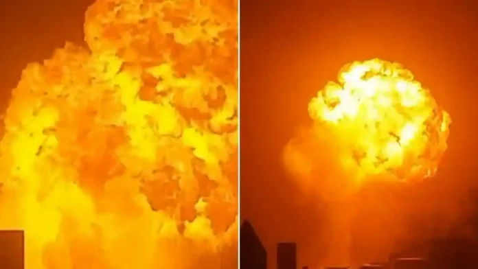 vzryv-tsisterny-gaz-a1-italia Взрыв цистерны с газом на трассе A1 в Италии