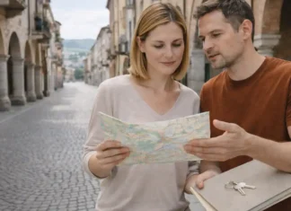 Асти, Италия: винный город Пьемонта, где приятно жить и выгодно покупать жилье Асти Италия - винный город Пьемонта и недвижимость Атмосфера Асти днем, исторические улицы и мягкий винный Пьемонт, акцент на идею жизни и покупки жилья, без текста и логотипов.